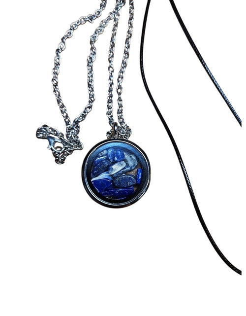 Load image into Gallery viewer, Lapis Pendant Necklace
