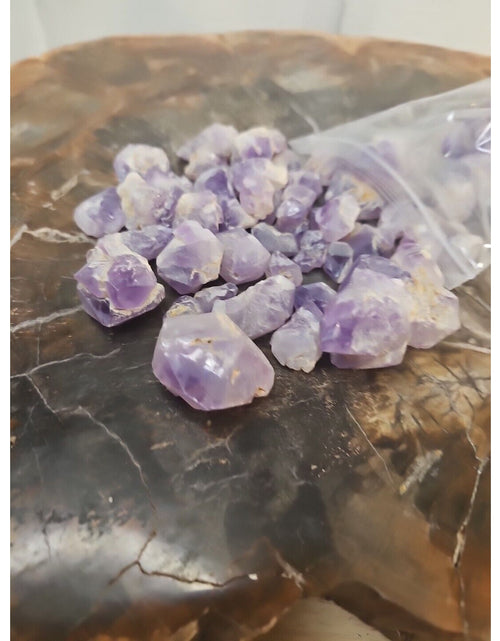 Load image into Gallery viewer, 1LB Raw Natural Purple Amethyst Quartz Crystal Points Rough Stone Jewelry Stone
