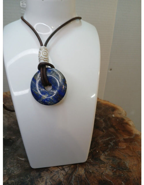 Load image into Gallery viewer, Lapis Lazuli Necklace Handemade
