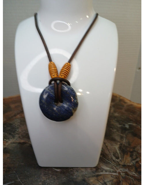 Load image into Gallery viewer, Lapis Lazuli Necklace Handemade
