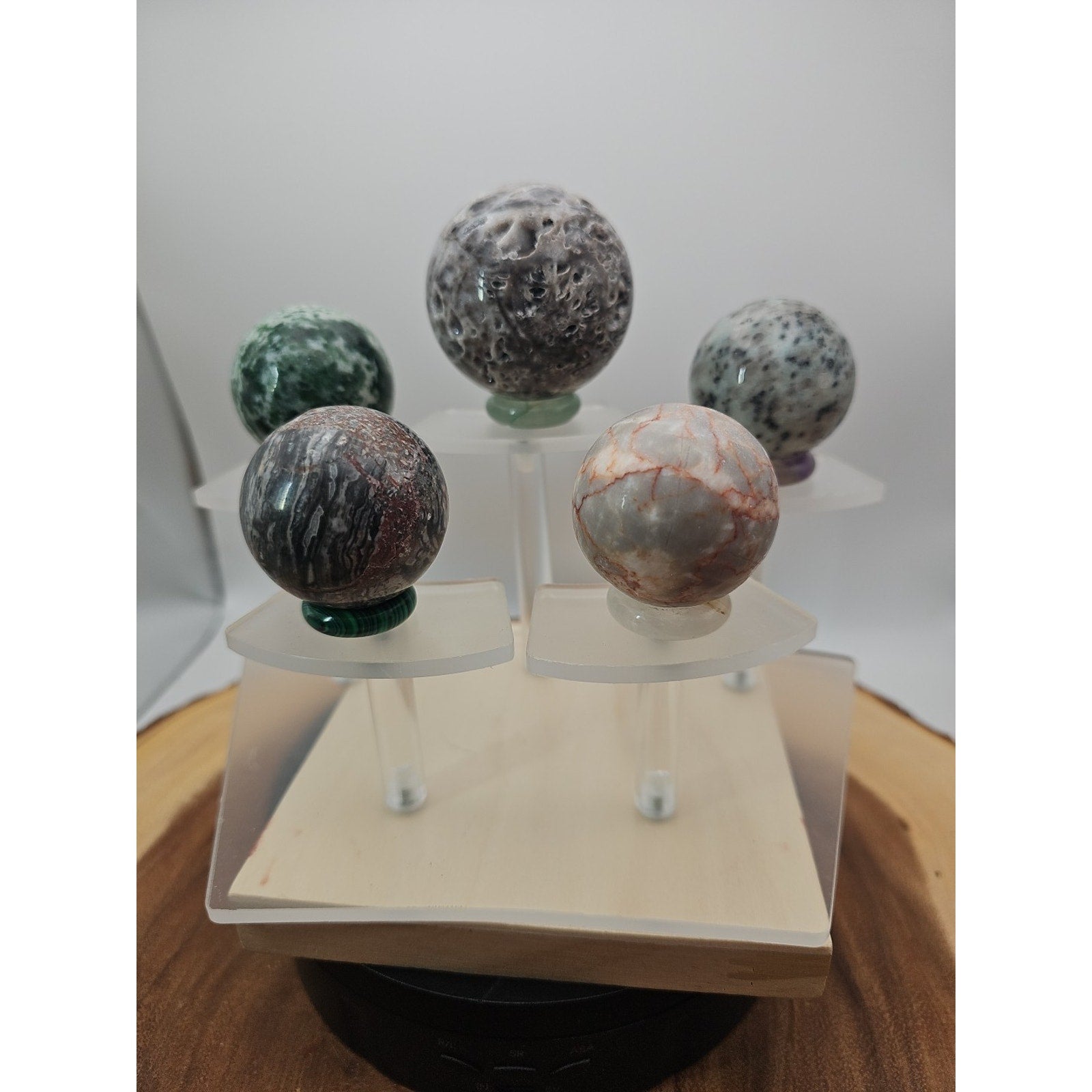 Ocean Jasper Sphere W/stand