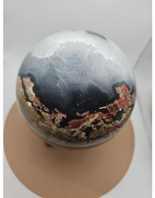 Load image into Gallery viewer, 12.1LB Natural volcano Agate Quartz sphere Crystal Ball Mineral specimen Healing
