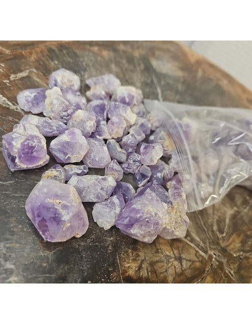 Load image into Gallery viewer, 1LB Raw Natural Purple Amethyst Quartz Crystal Points Rough Stone Jewelry Stone
