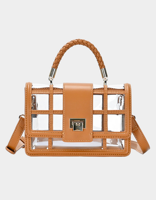 Load image into Gallery viewer, Grid Satchel Crossbody Bag
