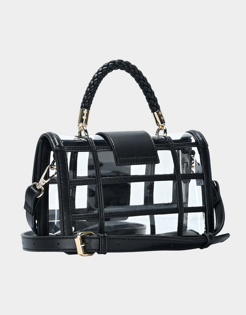 Load image into Gallery viewer, Grid Satchel Crossbody Bag
