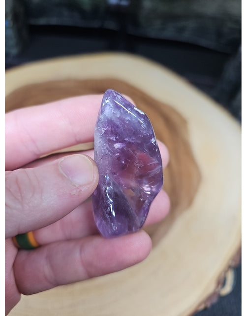 Load image into Gallery viewer, 11Pcs Raw Natural Purple Amethyst Quartz Crystal Tumbled Healing Brazil .48lbs
