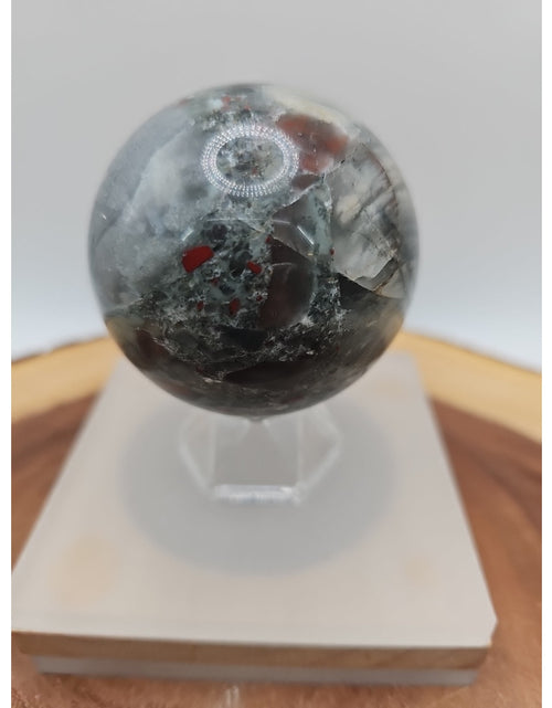 Load image into Gallery viewer, Ocean Jasper Sphere 63mm w/stand
