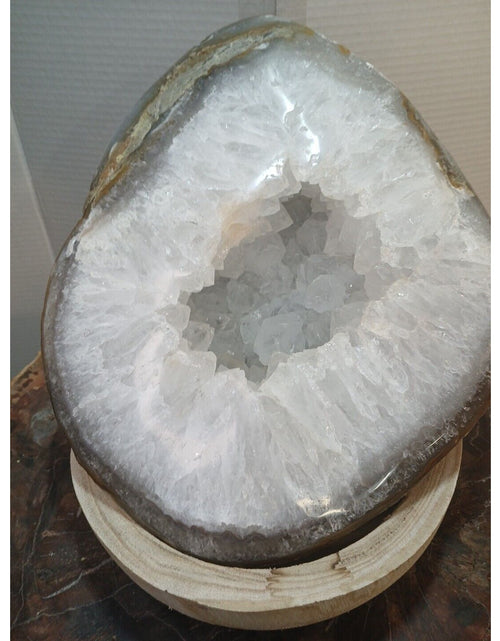 Load image into Gallery viewer, 19.3LB Natural Agate geode Quartz Crystal Mineral specimen healing
