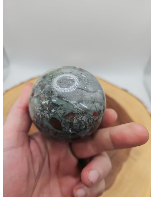 Load image into Gallery viewer, Ocean Jasper Sphere 63mm w/stand
