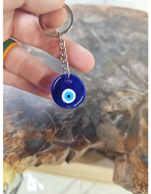 Load image into Gallery viewer, EVIL EYE KEYCHAIN/ Protection/ Fortune/ Good Luck
