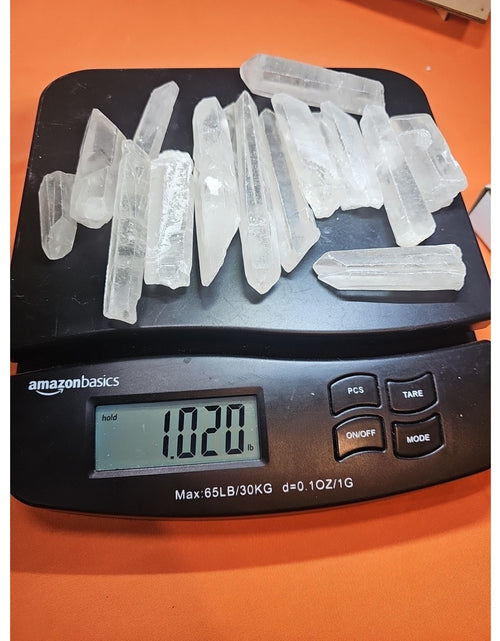 Load image into Gallery viewer, 1lb Natural Clear Quartz Crystal Points Original Stones Brazil
