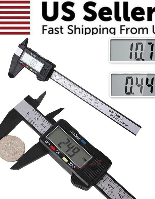 Load image into Gallery viewer, 6&quot; 150mm Digital Caliper Micrometer LCD Gauge Vernier Electronic Measuring Ruler
