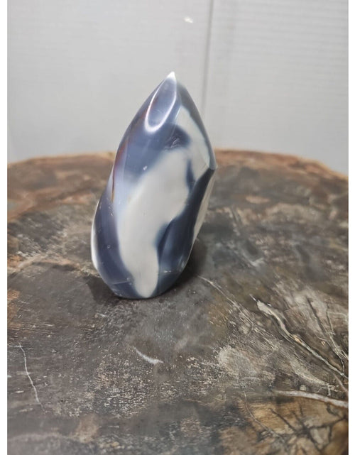 Load image into Gallery viewer, Jasper Ocean Whale Stone 332g
