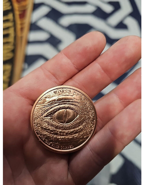 Load image into Gallery viewer, CHINESE DRAGON ~ WORLD OF THE DRAGONS ~ 1 OZ. PURE COPPER ROUND ~
