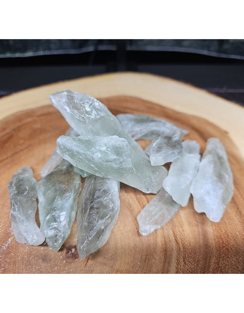 Load image into Gallery viewer, Wholesale Lot 1 Lb Prasiolite Green Amethyst Raw Crystal Healing Energy
