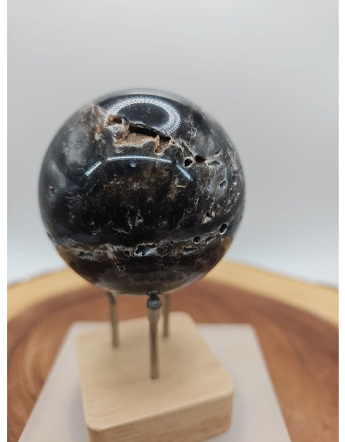 Load image into Gallery viewer, Ocean Jasper Sphere 63mm w/stand
