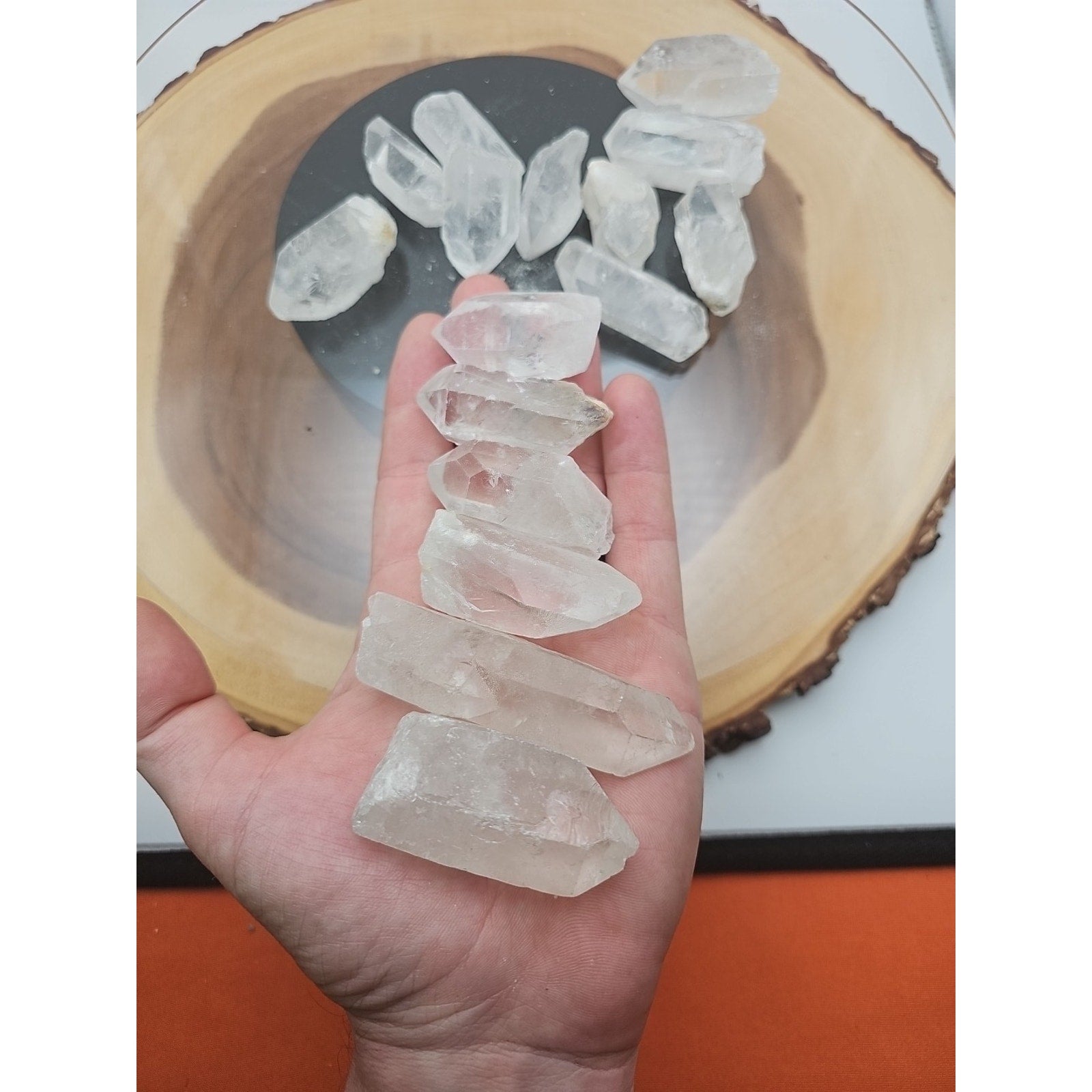 Quartz Crystal Bulk 1 LB Quartz Crystal Points