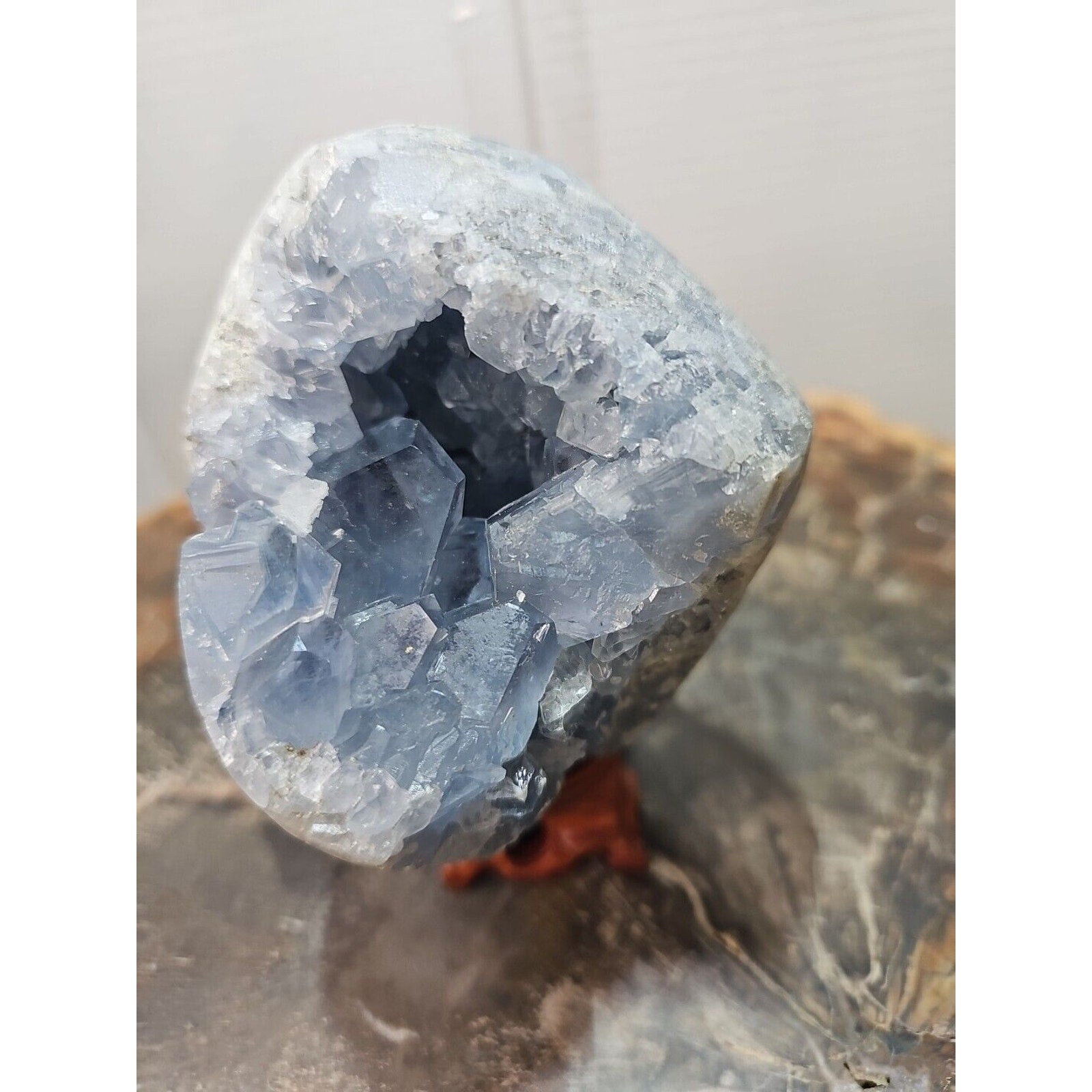 3.17LB Natural and Beautiful Baby Blue Celestite