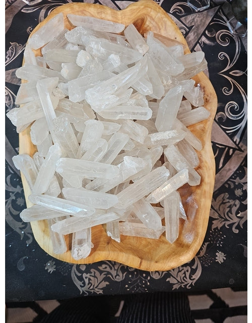 Load image into Gallery viewer, 1lb Natural Clear Quartz Crystal Points Original Stones Brazil
