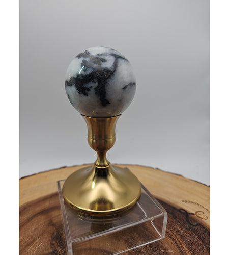 Tree Agate .53lb 53mm W/stand