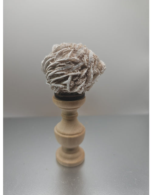 Load image into Gallery viewer, Desert Rose Crystal Stone W/stand 71grams
