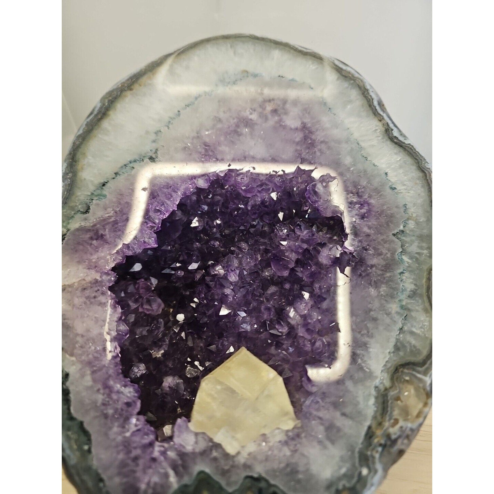 XLarge amethyst crystal cluster geode 10.5 Lbs