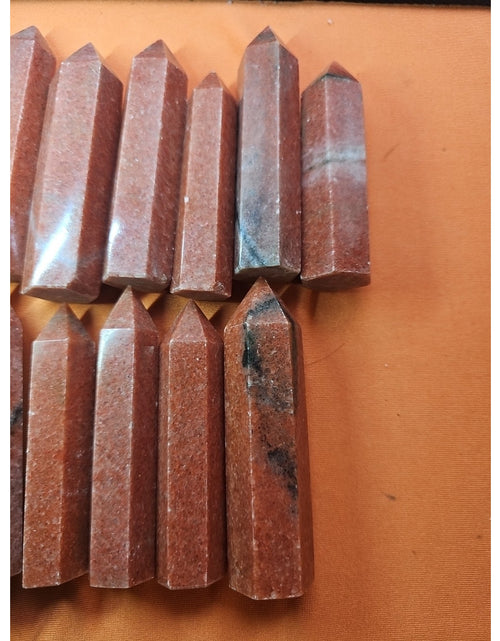 Load image into Gallery viewer, 5pcs Avg .65 Natural Rhodonite Quartz Crystal Brazil
