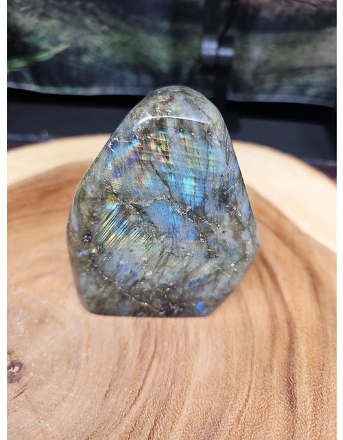 Load image into Gallery viewer, 1.48LB 1Pcs Natural Rainbow Labradorite Crystal Spectrolite Stone
