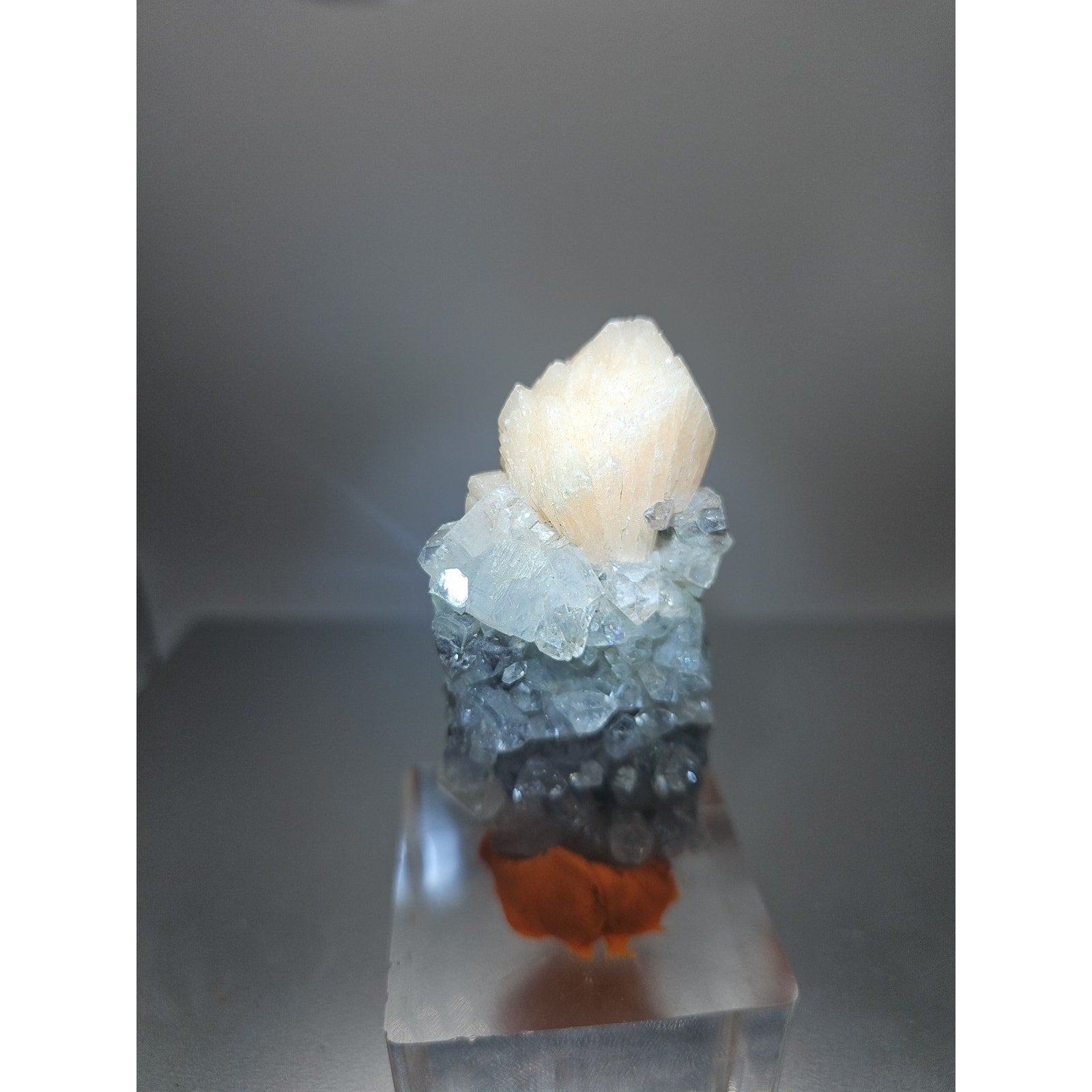 Apophyllite Pink Stilbite 51grams