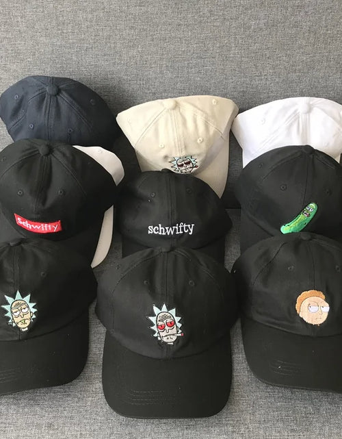 Load image into Gallery viewer, Rick and Morty Hat Collection Crazy Rick Baseball Cap
