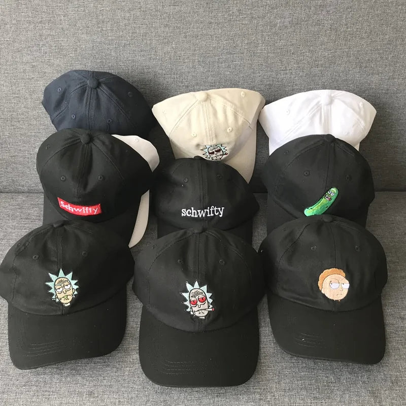 Rick and Morty Hat Collection Crazy Rick Baseball Cap