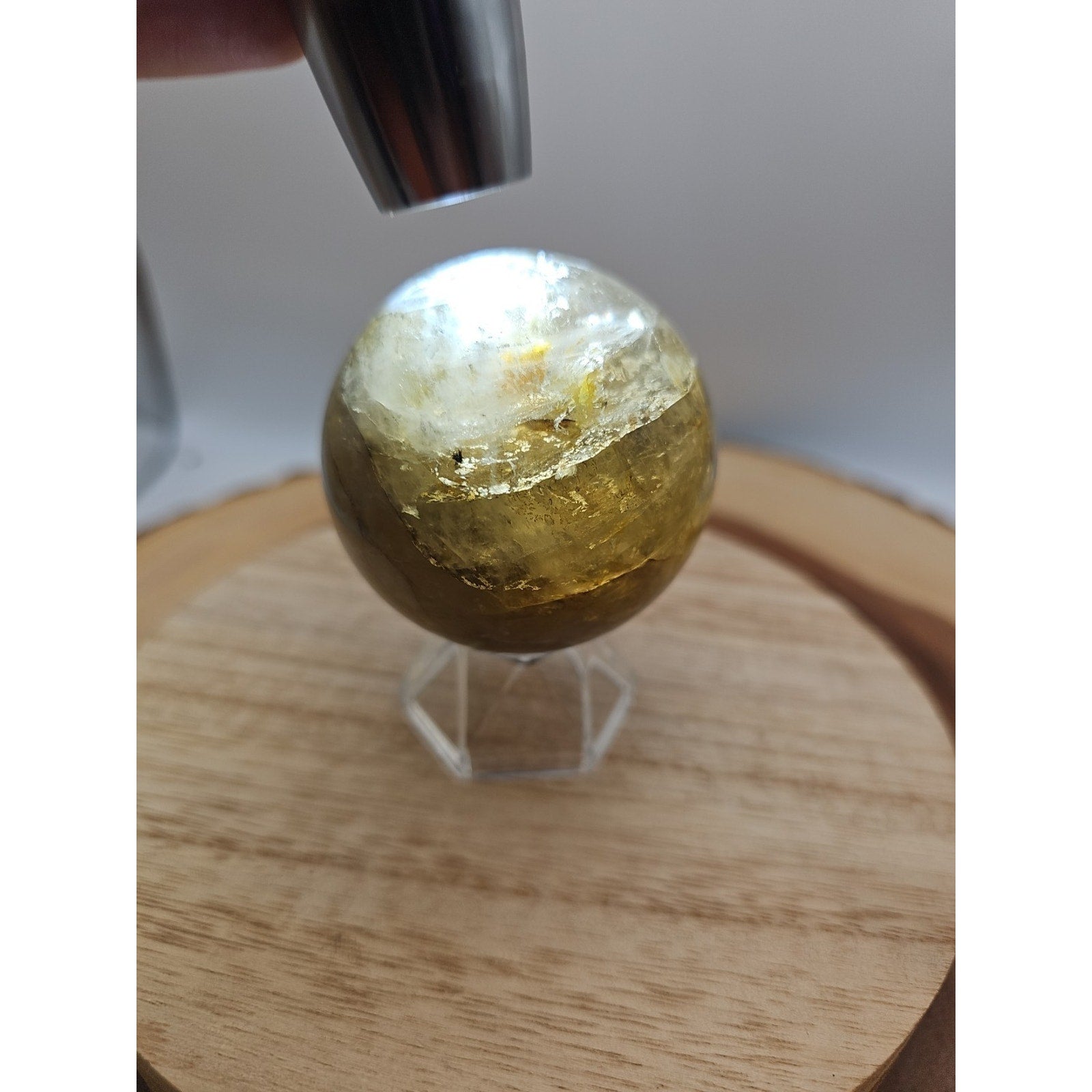 Smoky quartz sphere 60mm 260grams