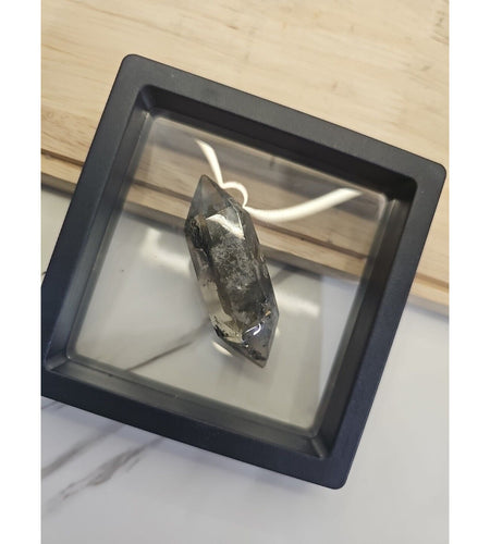 Rare TOP Natural Clear Green Phantom Ghost Garden Quartz gem tip Crystal 24g