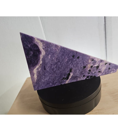 300g Natural rare raw purple charoite slices crystal healing stone reiki Russia