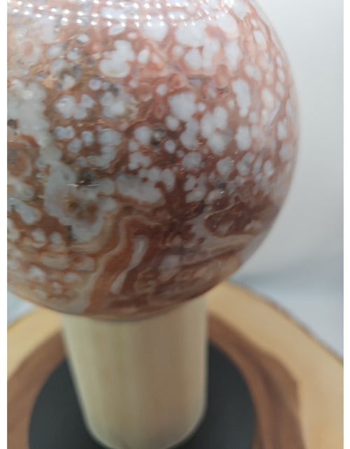 Load image into Gallery viewer, 10.42LB Natural Chocolate Agate Sphere Ball Reiki Gem
