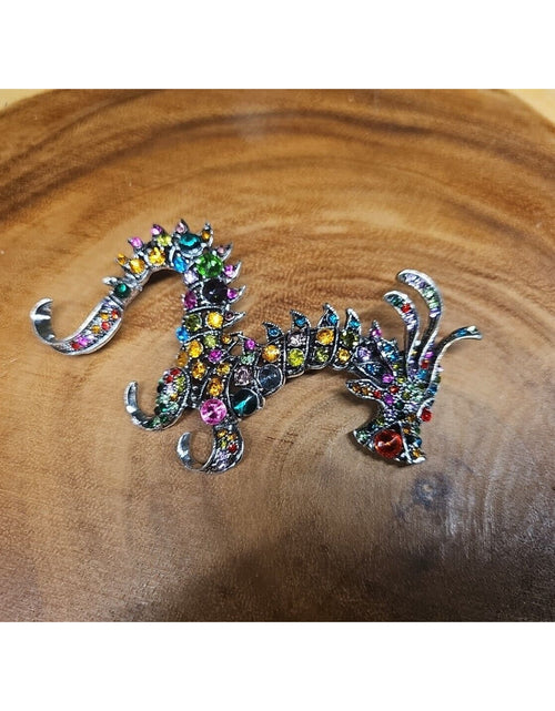 Load image into Gallery viewer, Chinese Dragon Brooch Pin
