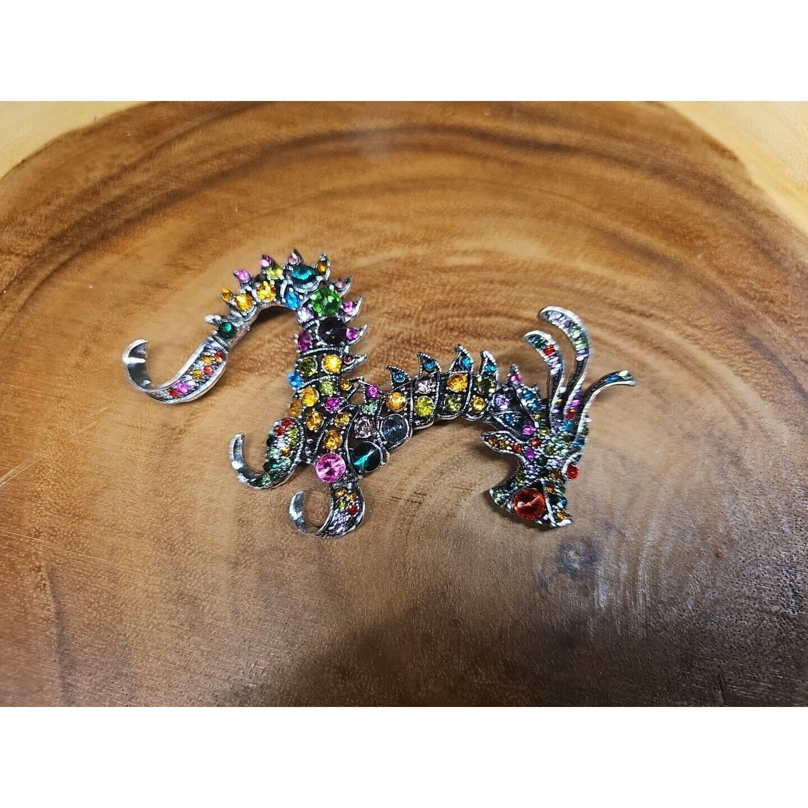 Chinese Dragon Brooch Pin