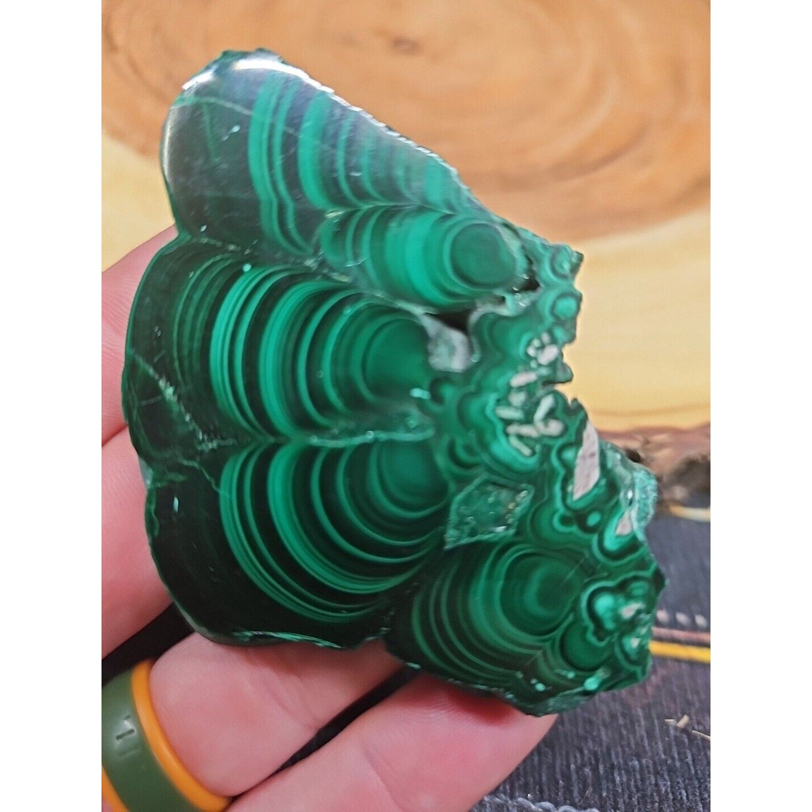 malachite Slice 4oz