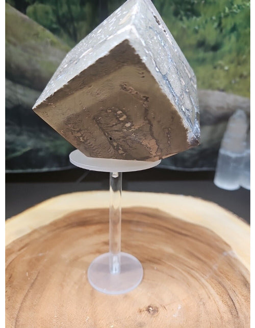 Load image into Gallery viewer, 2.41LB 1Pcs Natural Ocean Jasper Onyx Quartz Crystal Geode Square Heptahedron
