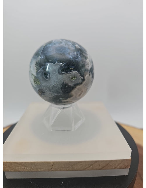 Load image into Gallery viewer, Moss Agate Sphere 243g 56mm
