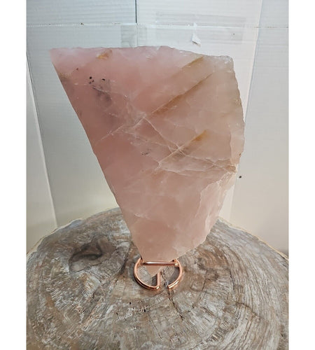 5.72LB Natural Rose Quartz Crystal Pink Crystal Stone slices Healing