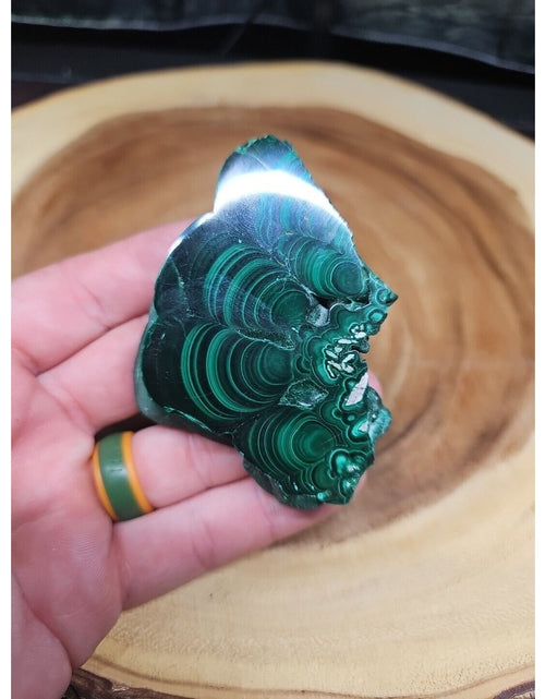 Load image into Gallery viewer, malachite Slice 4oz
