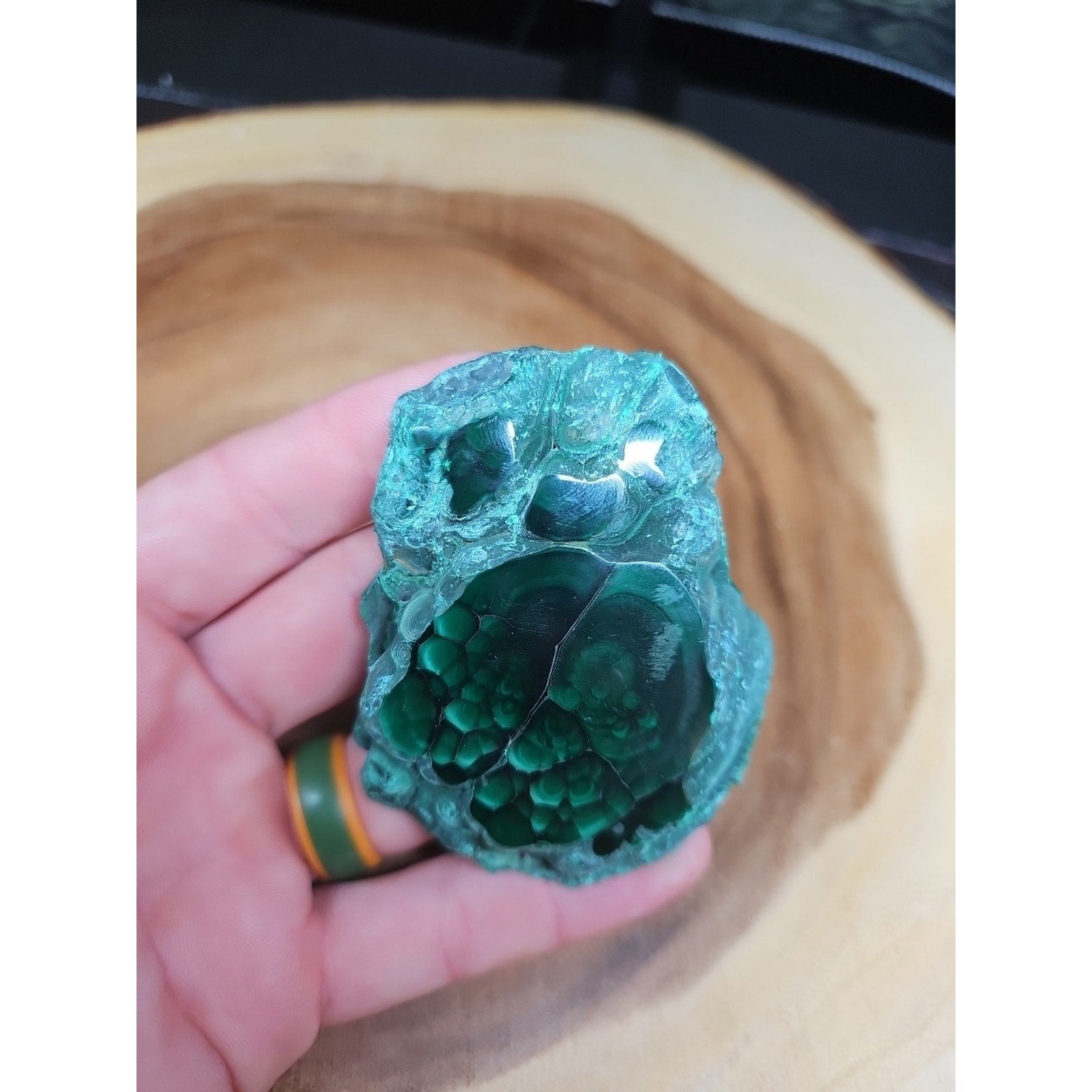 Malachite Slice 107g