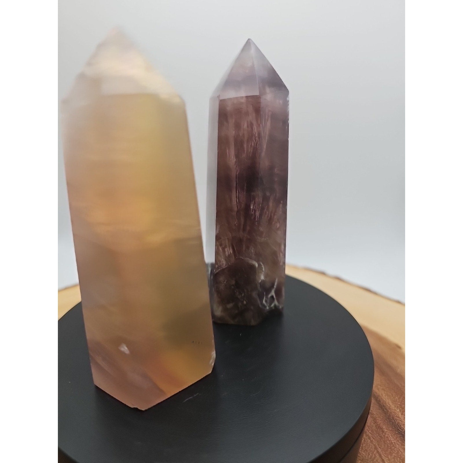 Fluorite crystals Set Of 2 1.69lbs