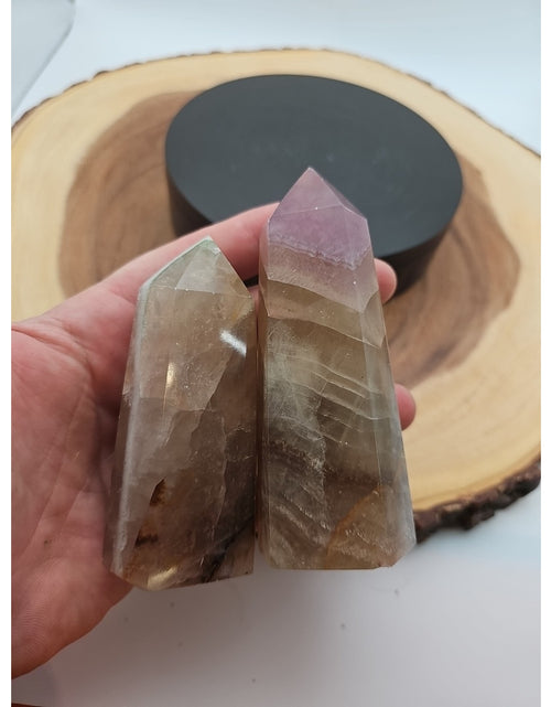Load image into Gallery viewer, Fluorite crystals Set Of 4,2.52lbs
