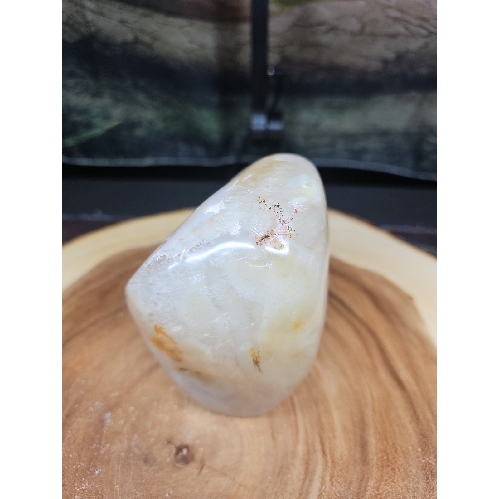 2.69LB 1Pcs Natural Agate Carnelian Quartz Crystal Decoration Geode