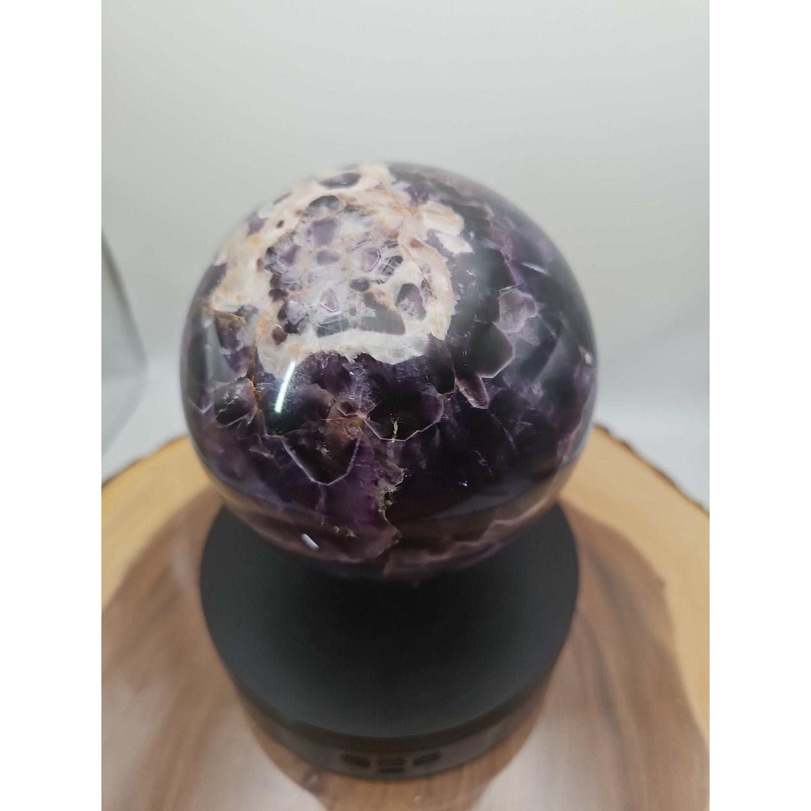 5.6LB Natural Dream Amethyst Sphere Quartz Crystal Ball