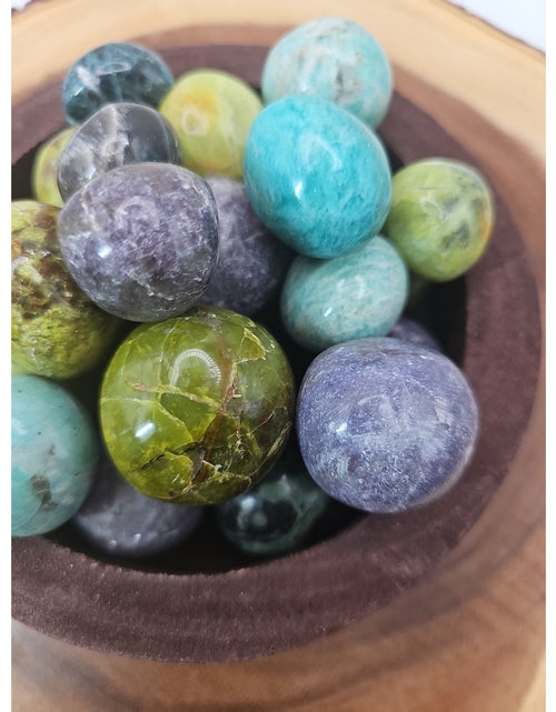 Load image into Gallery viewer, Ocean Jasper Spheres In Bowl 2lbs Of Stones
