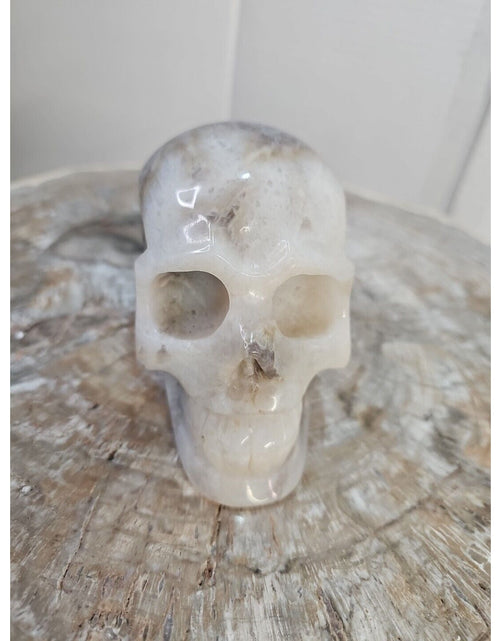 Load image into Gallery viewer, 2.2LB Natural Amethyst Hand carved Skull Quartz Crystal Spiritual Jewel
