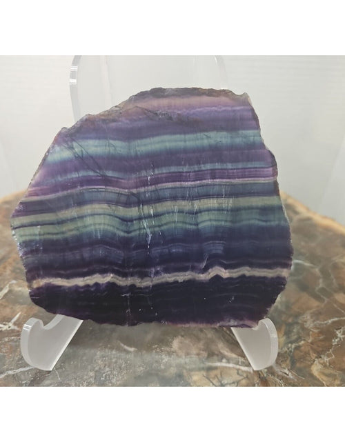 Load image into Gallery viewer, 380G Natural beautiful Rainbow Fluorite Crystal flake original stone specimen
